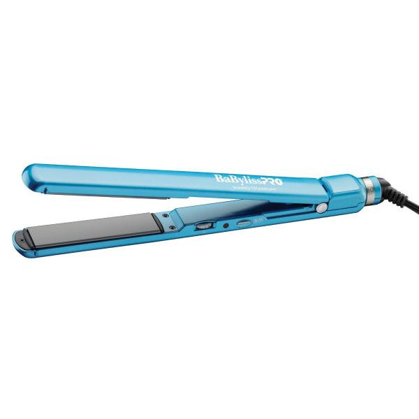 Nano-titanium and ceramic 1" ultra slim flat iron.